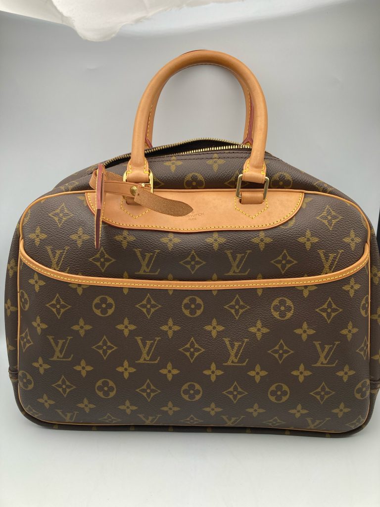 【最終値下げ】Louis Vuitton ルイヴィトン ドーヴィル バッグ 良品 LOUIS VUITTON ルイヴィトン ドーヴィル モノグラム ハンドバッグ